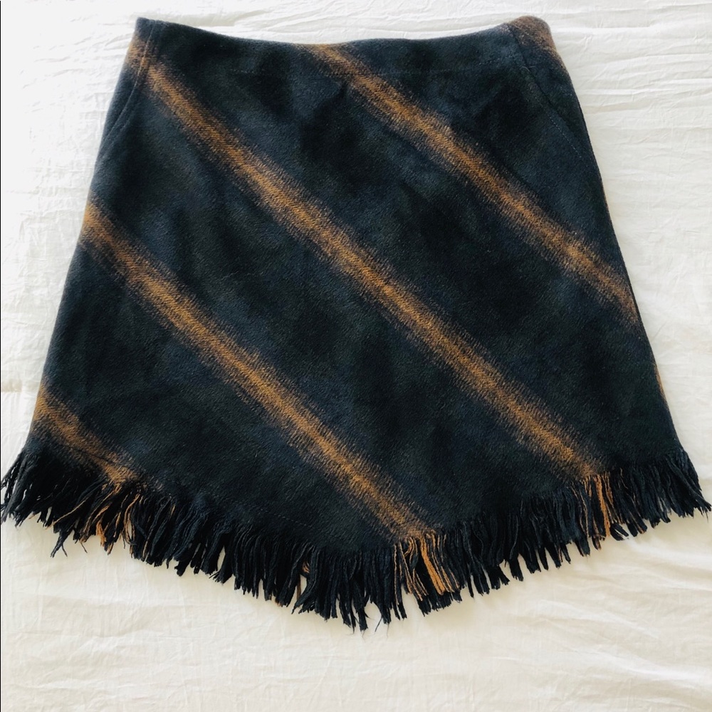 Fall Fringe Skirt
